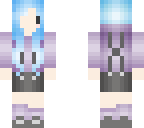 blue hair