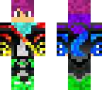colored hair dude