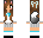cute wolf school girl
