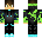 green - black