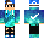 nike blue skin