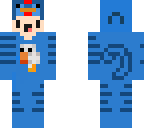 real blue minimichecker