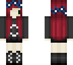 red hair chibi