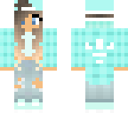 teal plaid tomboy