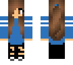 blue girl