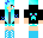 blue girl