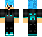 blue hair boy