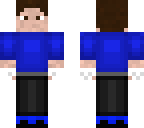 blue man