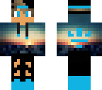 blue swag