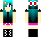 cute aqua girl
