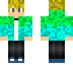 green and blue dude