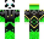 green panda