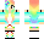 kawaii rainbow girl