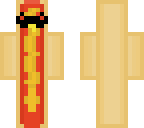 mustache hotdog