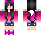 pink wolf girl