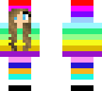 rainbow girl