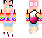 rainbow neko girl