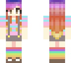 rainbow overall stripes