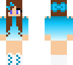 shades of blue girl