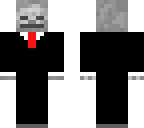 skeleton in a tuxido