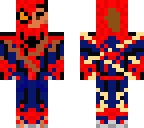 torn spiderman suit