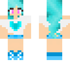 blue girl
