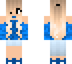 blue girl