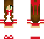 brown hair school girl