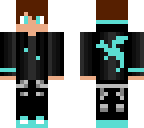 cyan ender dragon