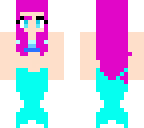neon mermaid
