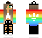 rainbow girl