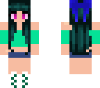 aquaish girl
