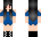blue dress