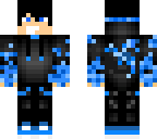 blue flames
