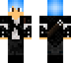 blue hair assassin