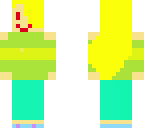 chara gameuse blonde