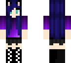 colorful wolf girl