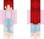 cute girl with overalls
