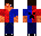 fire ice creeper flannel