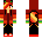 fire wolf girl