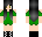 green dress