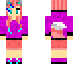 pink fox girl