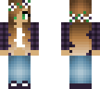plaid girl