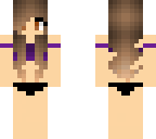purple bathingsuit girl