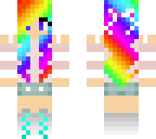 rainbow girl