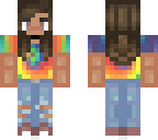 tie-dye girl