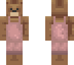 bear with red apron