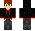 black hoodie boy