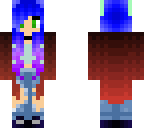 blue hair
