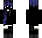 blue hair ninja